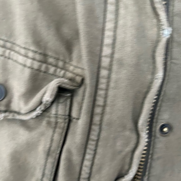 Free People Not your brothers surplus shirt statement jacket - Picture 8 of 13